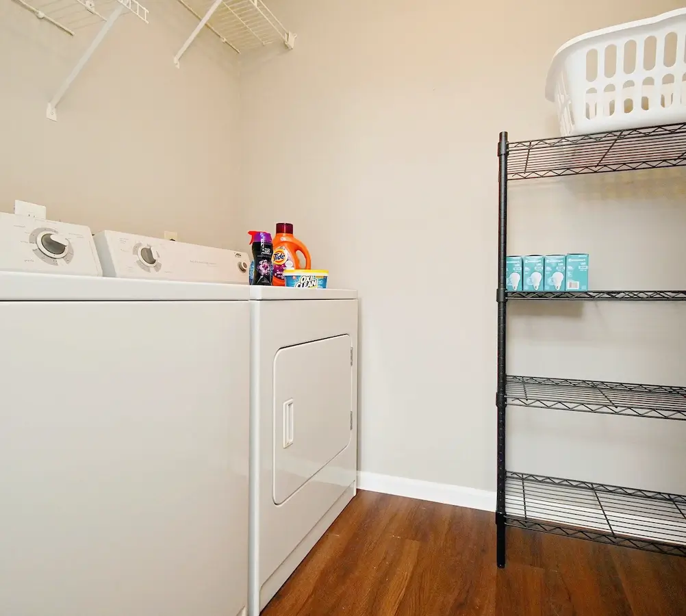 In-unit washer and dryer